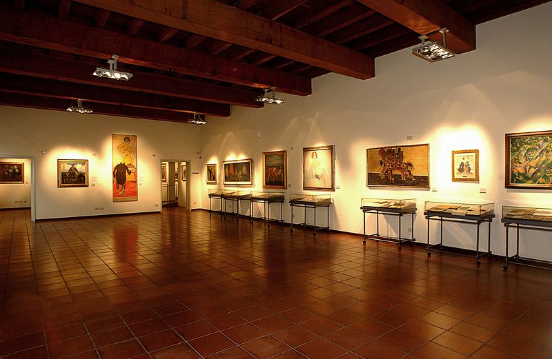 Sala d'onore dedicata alle opere di Aroldo Bonzagni